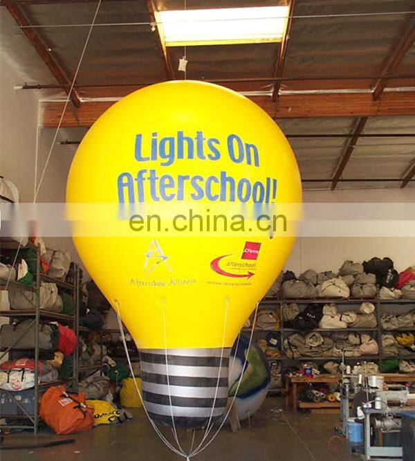 Light Bulb Inflatable Balloon for event decoration