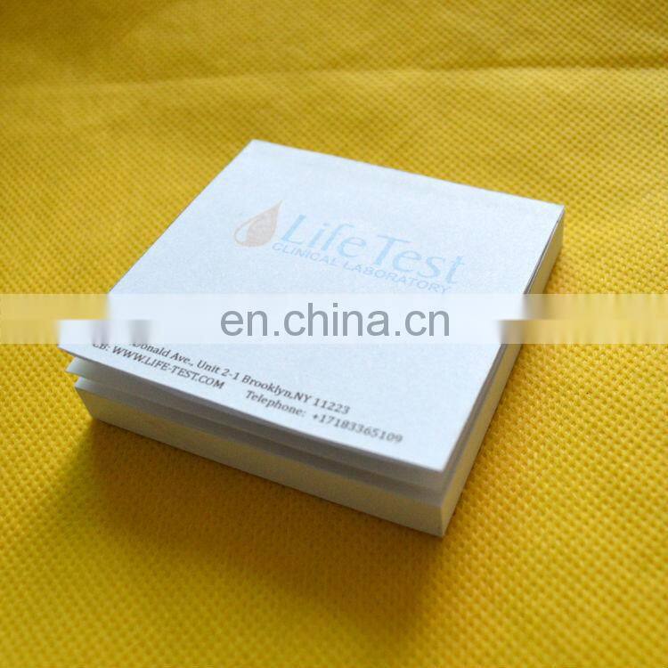 2013 custom print logo memo pad