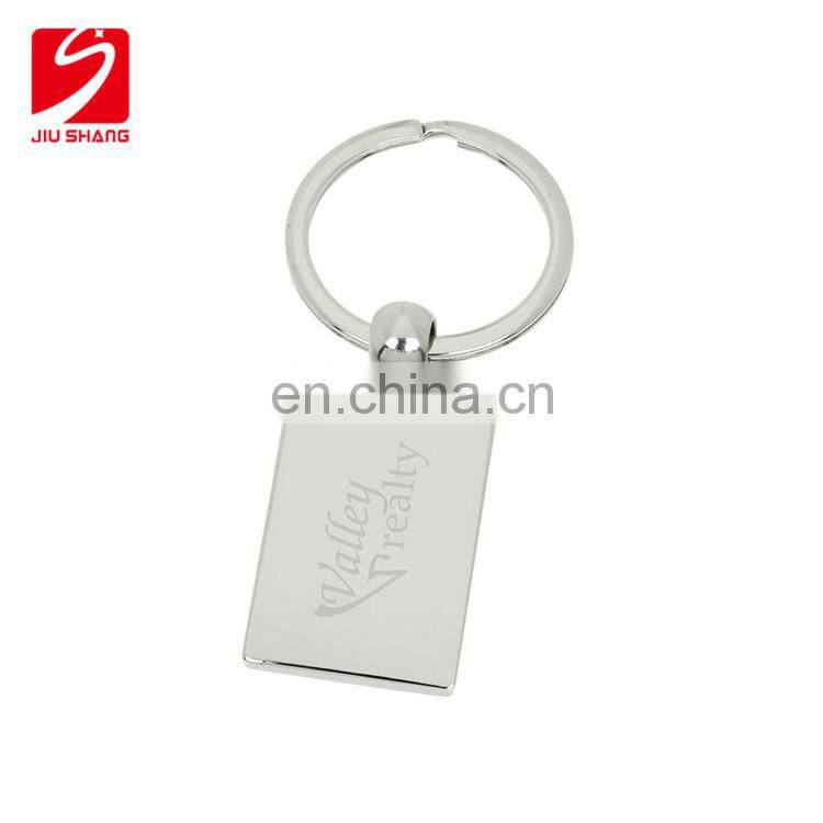 promotional metal key chain metal blank keychain