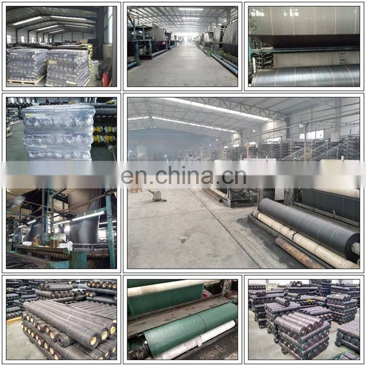 Water permeable PP woven fabric weed block pro weed mat 100gsm