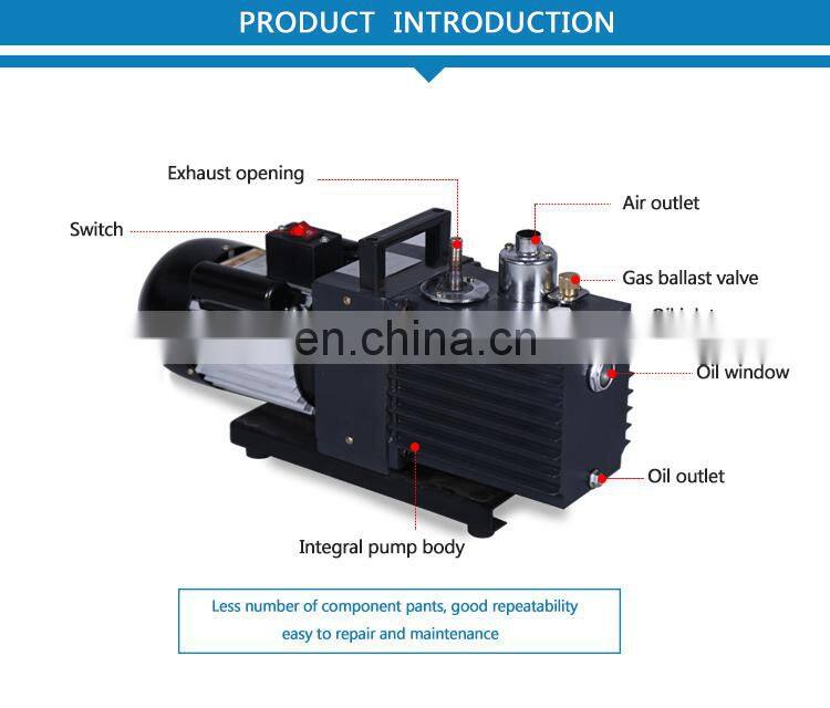 Two Stage 2XZ-2 Rotary Vane Vacuum Pump