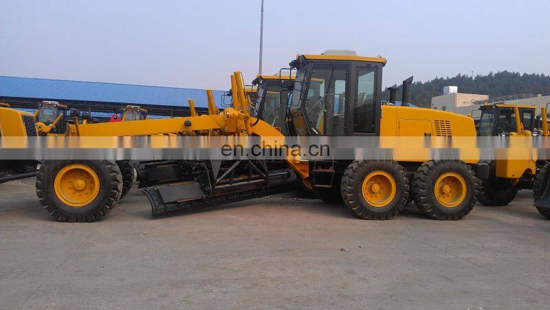 GR215 Motor Grader Grading Machine Road Construction Equipment with 215hp