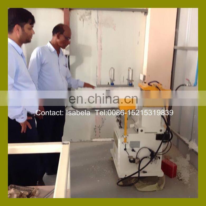 Better Aluminum doors windows manufacturing machine for mullion end milling