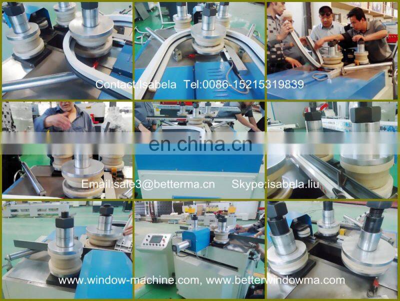 Full automatic CNC bending arc Aluminum window machine