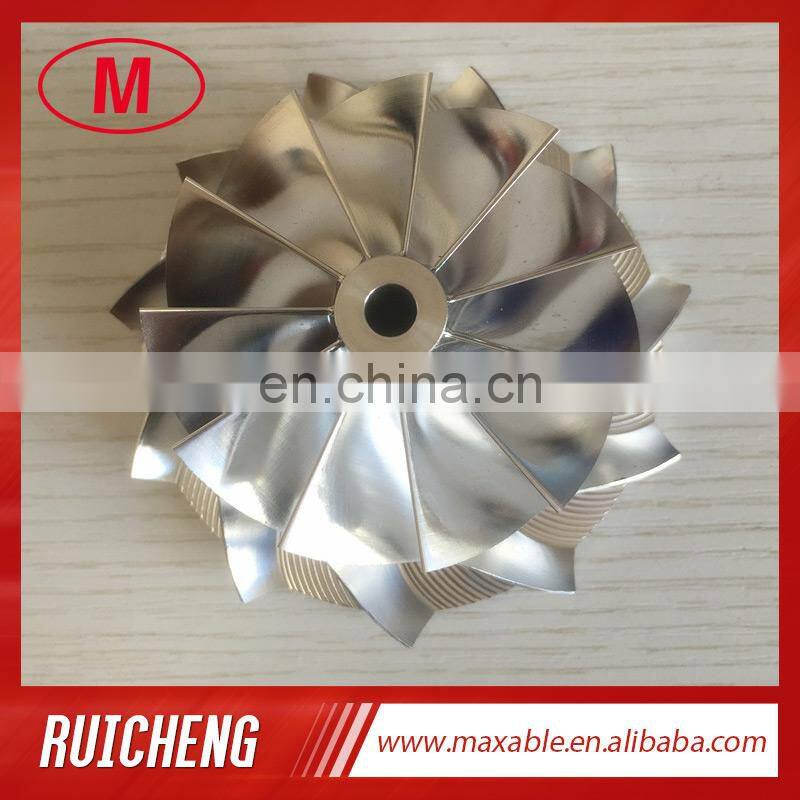 GTX3582 62.45/82.36mm 11+0 blades high performance racing turbocharger Billet/milling/aluminum2618 compressor wheel