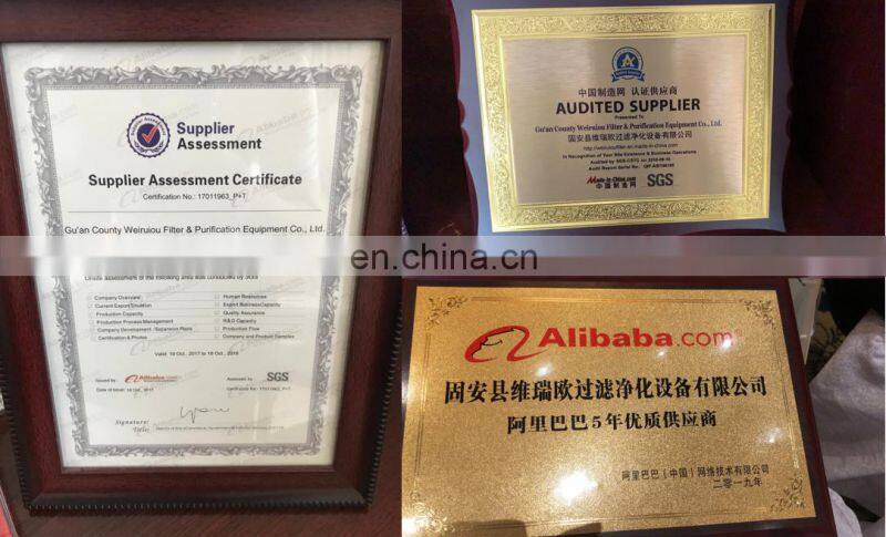 Stainless steel Hydraulic Oil Filter Element MP Filter SF530M90