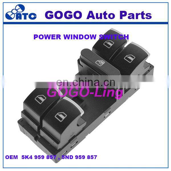 POWER WINDOW SWITCH OEM 5K4959857 , 5ND959857 1Z0959858