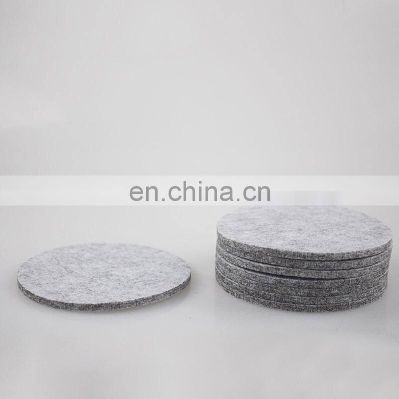 Home Decor Felt Table Mat with Holder felt Coaster Placemat Table Mat Pad Set for Drinks