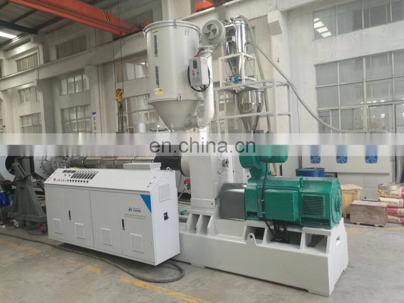 Single screw extruder PE 500mm pipe plastic machine production line with CE IS9001