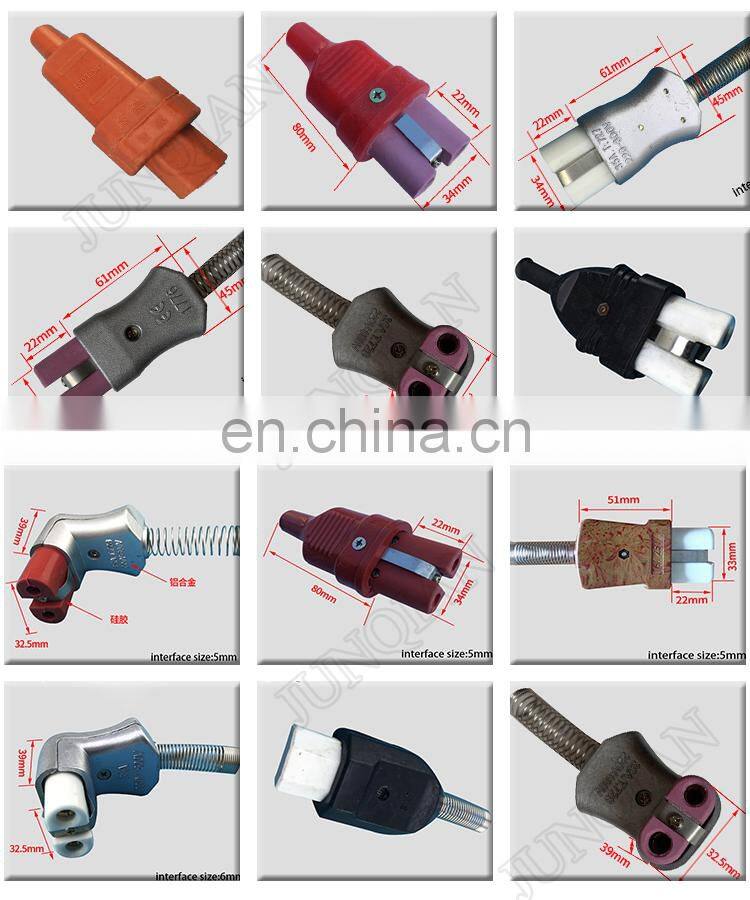 230v Aluminum High Temperature Ceramic Industrial Plug High Power Plug and Socket