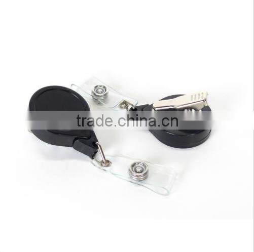 Twist Retractable Badge Holder ID Card Holder Reel with SWIVEL-BACK Alligator Clip