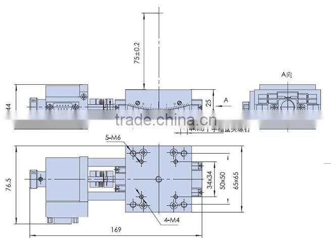 PJ110-10 Motorized Goniometer Stage