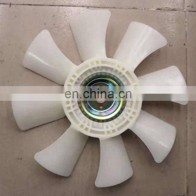 Excavator diesel engine 4D32 cooling Fan blade 4 hole 8 blades