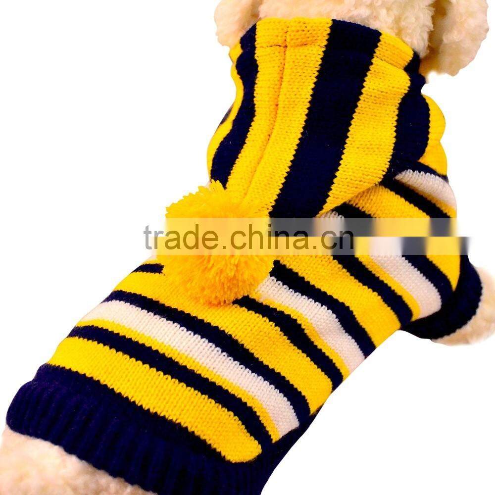 fashion chinese cotton knitted christmas dogs Sweater clothing