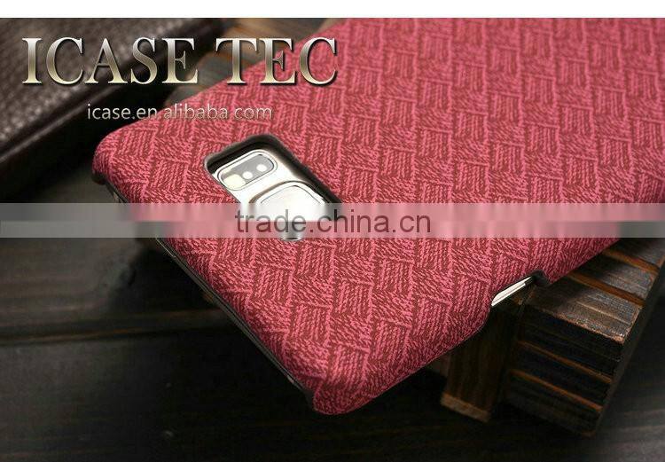 Manufacturer Wholesale Weave Style With Washed Cloth Phone Case for samsung galaxy note 5