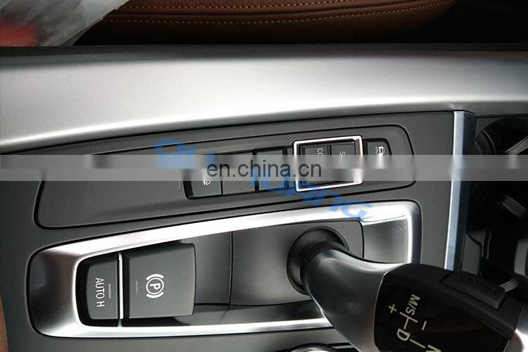Car Interior Accessory Gear Shift Knob Cover Sticker Trim For BMW X5 F15 X6 f16 2014 2015 2016 Car-Styling