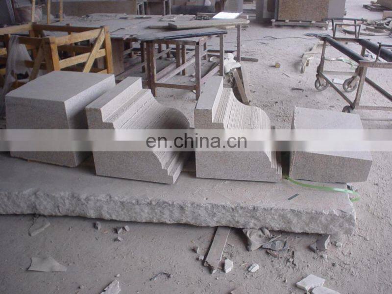 Polished granite moulding for home decoration