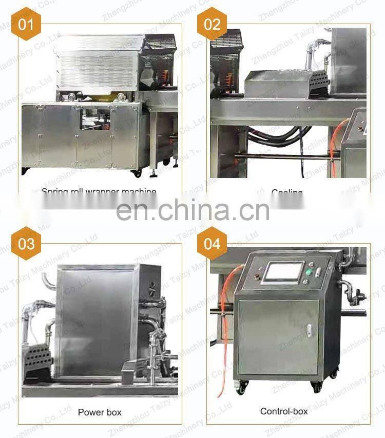 Spring Rolls Machine Maker Folding Spring Roll Machine Lumpia Maker Machine