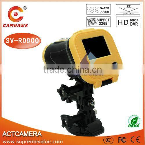 20 Meters Waterproof Shock-Resistant Sport Camera