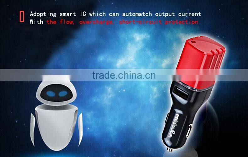 2016 New product eBuddies Anion Dual USB Car Charger ce rohs