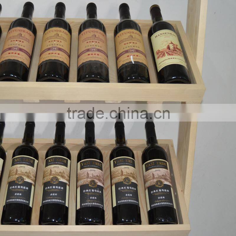 Solid wood display wooden wine rack/shelf,cabinet wine glass rack