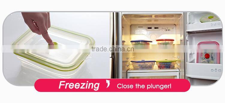 1500ml Folding Kitchen Silicone Lunch Box