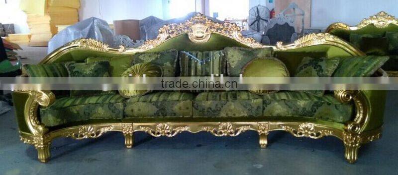 solid wood with hand crave classical sofa luxury