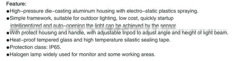 halogen lamp die-casting aluminum high pressure 150w