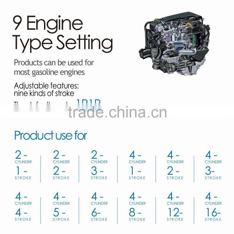 Digital LCD tach hour meter thermometer temp meter for gas engine motorcycle marine jet boat buggy tractor pit bike paramotor