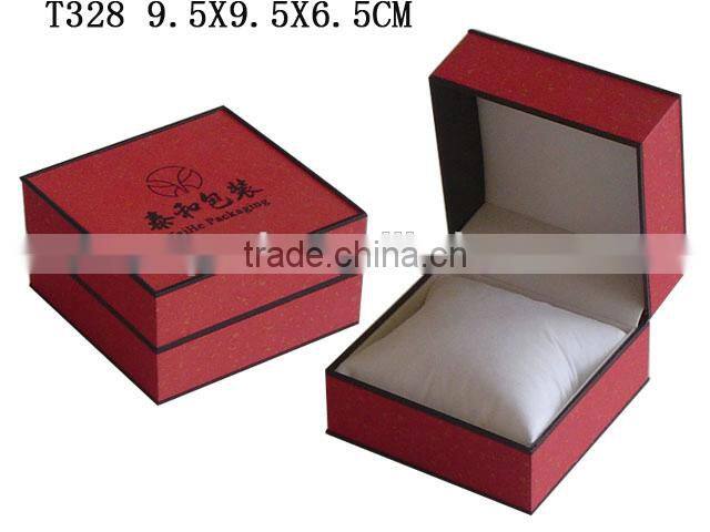 Red Plastic Men Watch Box