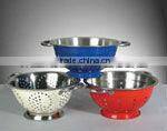 Stainless Steel colored colander