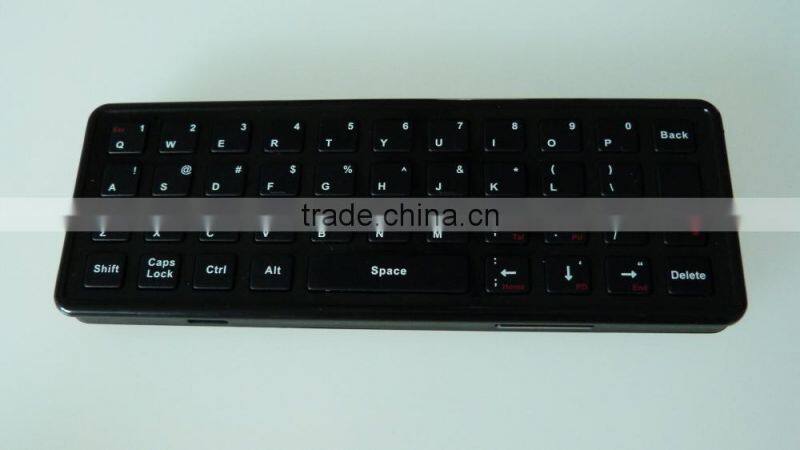 2014 Hot selling High-tech 3D motion stick Fly air mouse for smart TV, wireless keyboard for Android