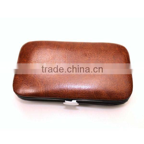 Cosmetic manicure tool With PU case