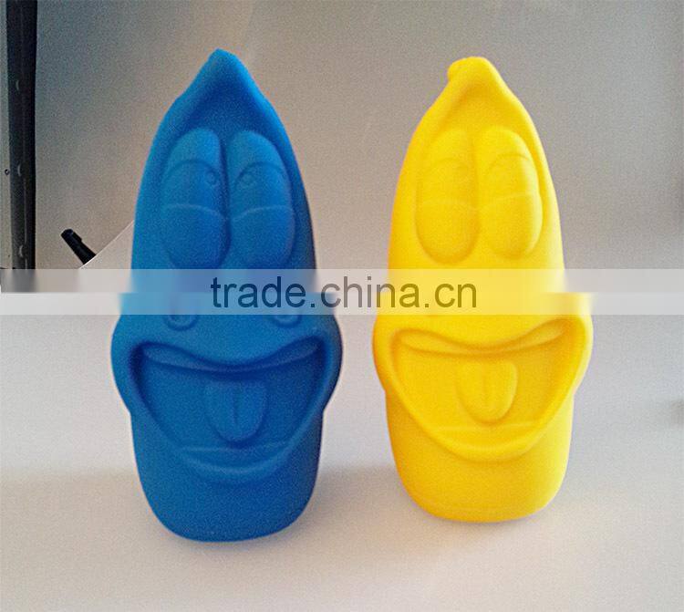 2015 Hot selling cartoon Silicone zipper pencil case cool pen case