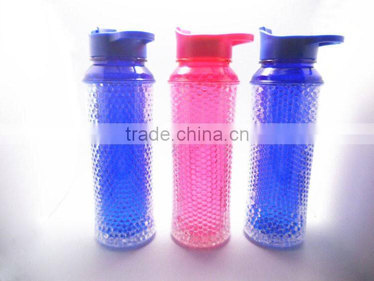 550ML PBA free plastic tritan double wall ice mug freezer beer mug frosty