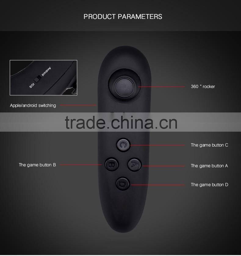 vr gaming controller vr bluetooth remote control for Andriod/ios smartphone hot selling