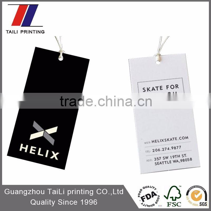 Customized cheap shoes paper tag