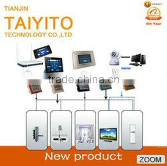 Professional TAIYITO smart home automation system zigbee smart home plc smartphone tablet control Zigbee home automation system