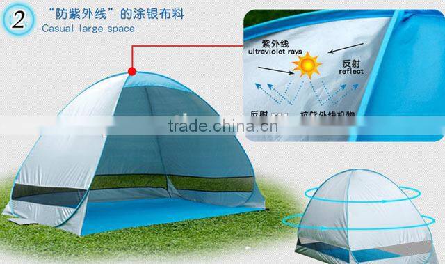 Top quality easy open cotton camping tent