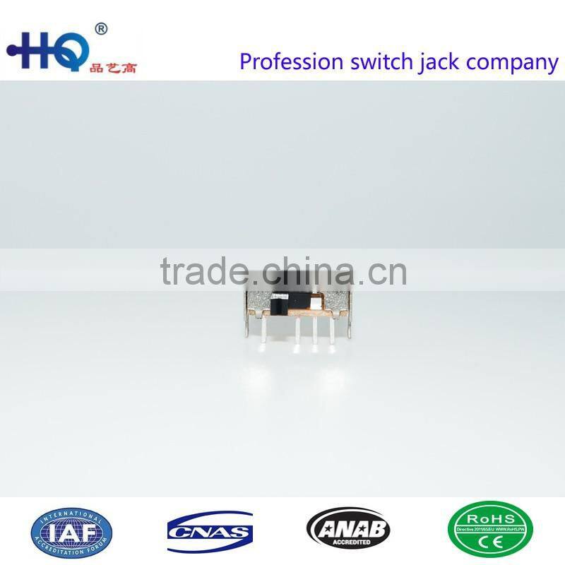 High quality horizontal slide switches, 2p3t slide switches, SK23D07