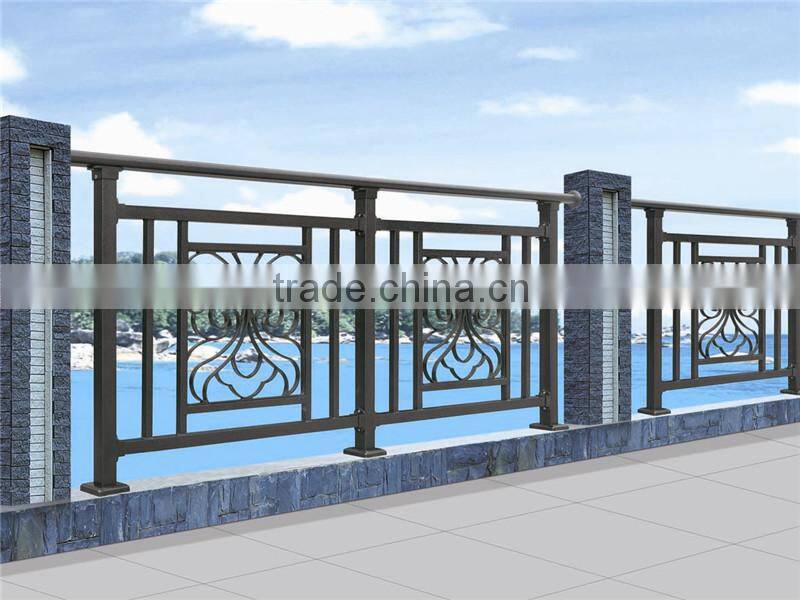 DK001 ornamental custom wrought iron fence designs for garden
