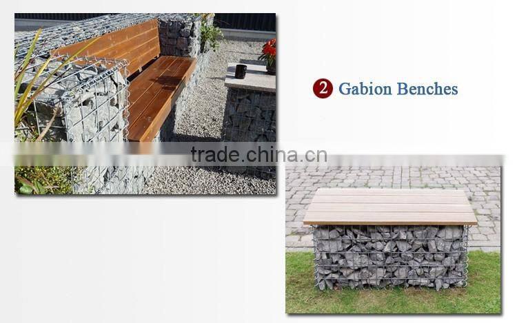 5*10 Mesh Size Welded Mesh Gabion Box (ISO Factory)
