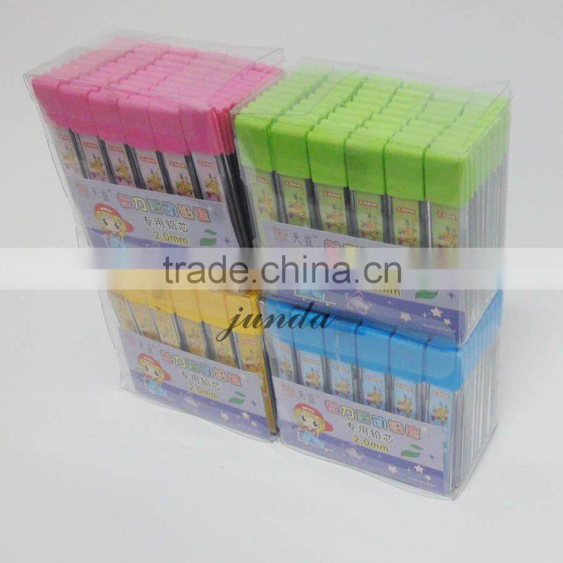 2mm lead metal mechanical pencil with sharpener