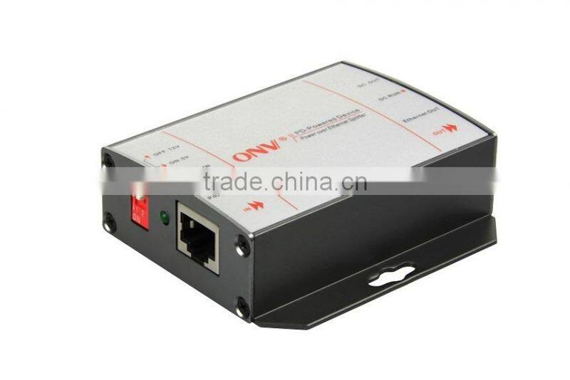 High power 5V/12V POE splitter 48v input 25.5W