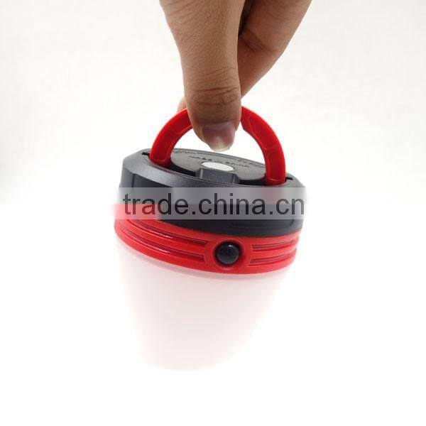 5 LED Small White Camping Light With Hook and Megent