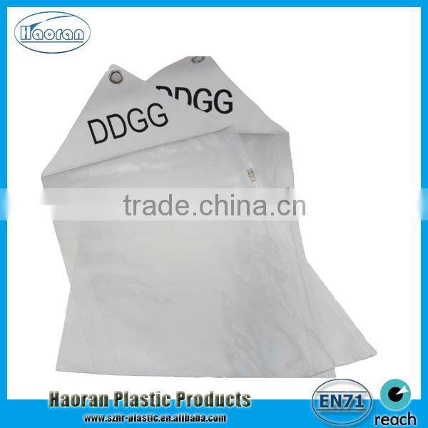 Hot sale plastic vinyl permit holder with zipper factory supply