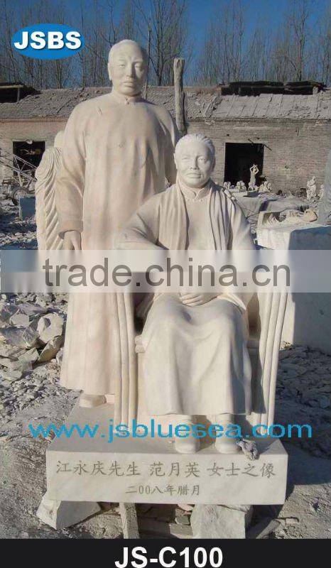 Stone nude lady statue