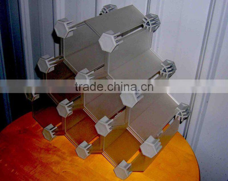 Modern design excellent quality red wine rack