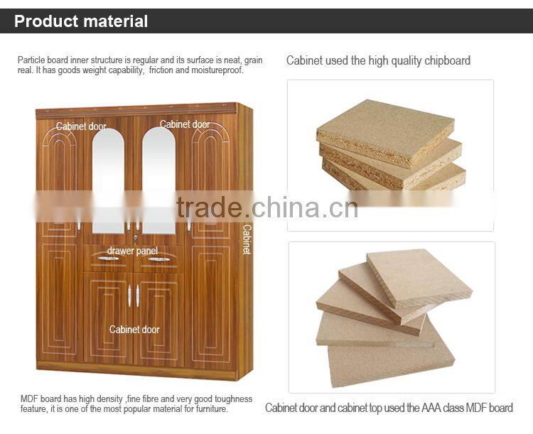 Large Capacity Practical Cloth Metal Wardrobe Closet