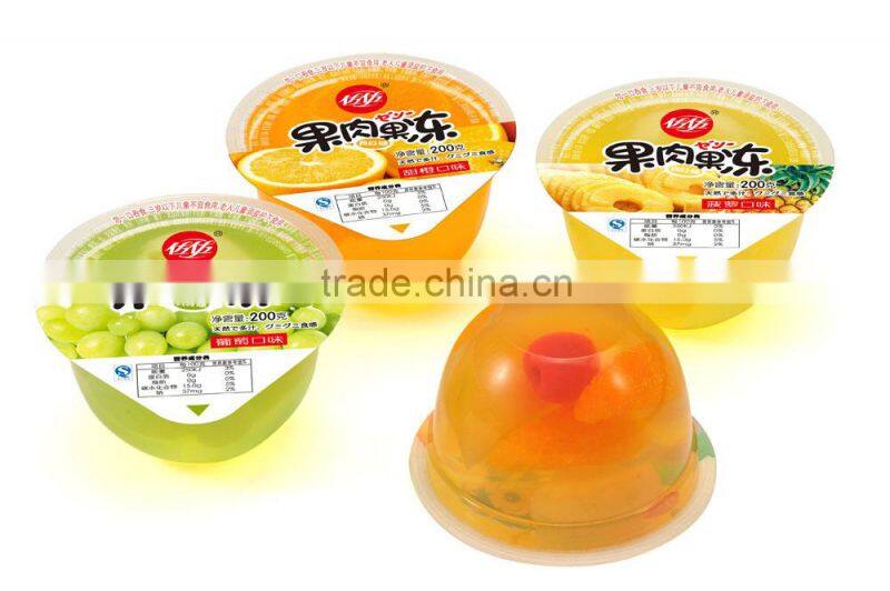 good quality pudding mixed fruit taro jelly 200g